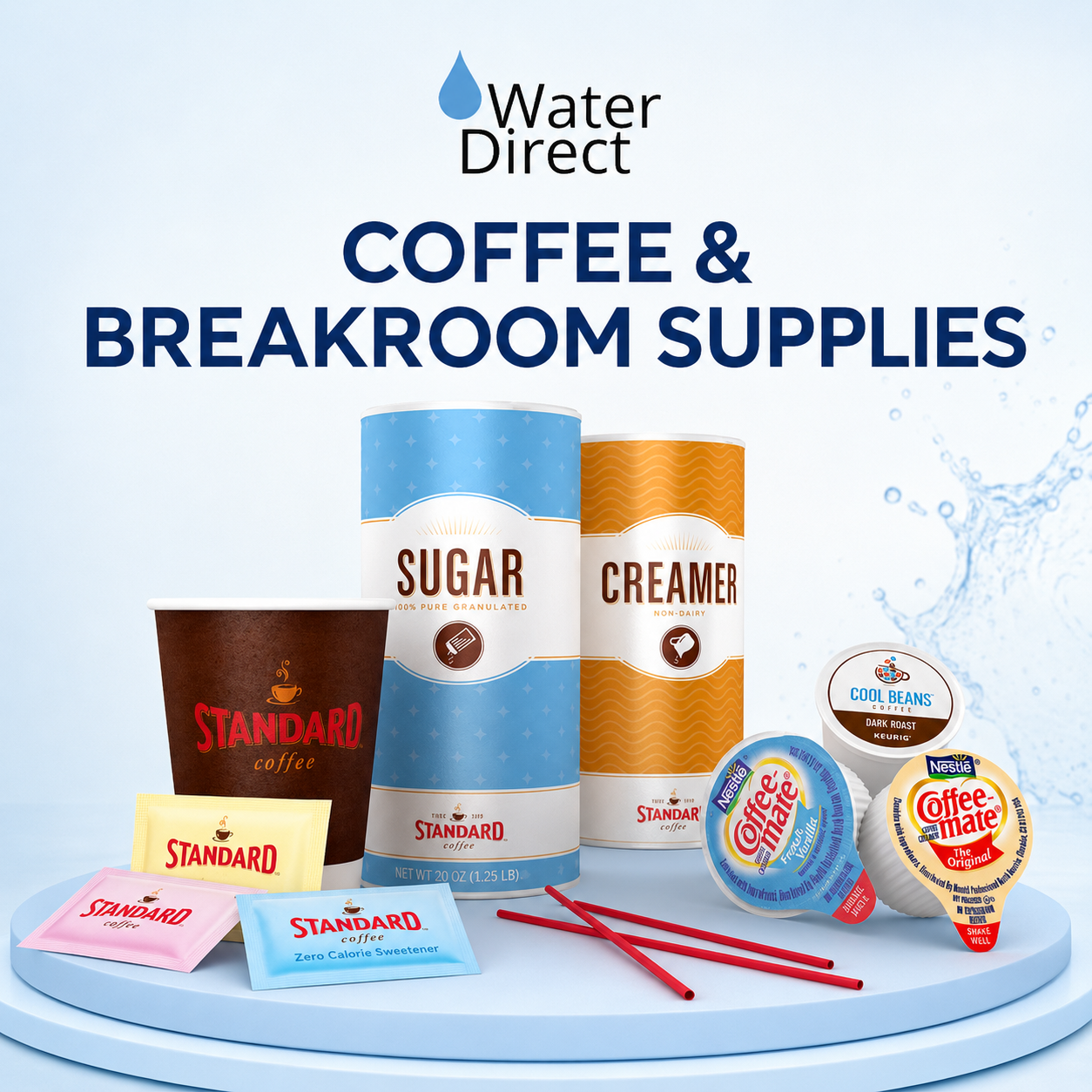 Water Direct coffee and breakroom supplies category